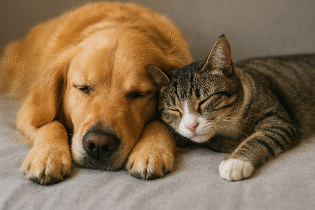 gato e cachorro convivência