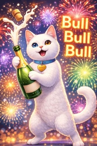 Ilustração Gato Artista tecnica Bull Bull Bull