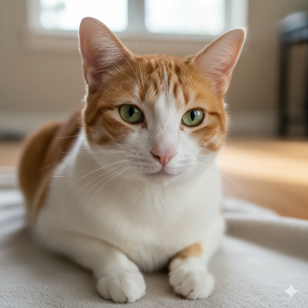 Gato em tratamento para esporotricose felina, reforçando a importância da guarda responsável
