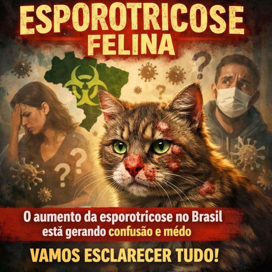 Esporotricose Felina: O Guia Definitivo Contra o Estigma e a Desinformação